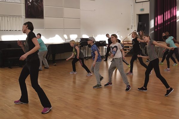 Billede fra tidligere danseworkshop